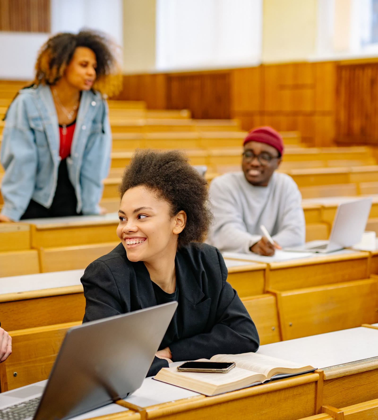 A cohort in a lecture hall
